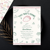 Invitation Taco à propos d'une future fête de Doodle de remis