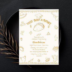 Invitation Taco à propos d'une future fête de Doodle de remis