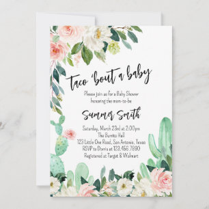 Invitation Taco Bout a Baby Baby shower