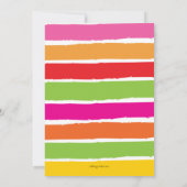 Invitation Taco bout a Baby - Baby shower de tableau noir (Dos)