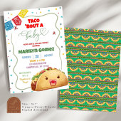 Invitation Taco Bout A Baby Boy Mexican Fiesta Baby shower