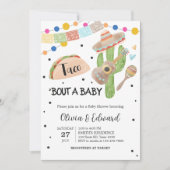 Invitation Taco Bout A Baby Cactus Baby shower (Devant)