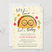 Invitation Taco Bout a Baby Fiesta Baby shower Sprinkle (Devant)