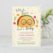 Invitation Taco Bout a Baby Fiesta Baby shower Sprinkle (Debout devant)