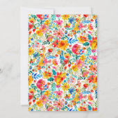 Invitation Taco 'Bout a Baby Floral Fiesta Baby shower (Dos)