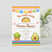 Invitation Taco bout a Baby Shower (Debout devant)