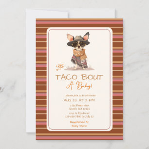 Invitation Taco Bout A Baby shower Fiesta