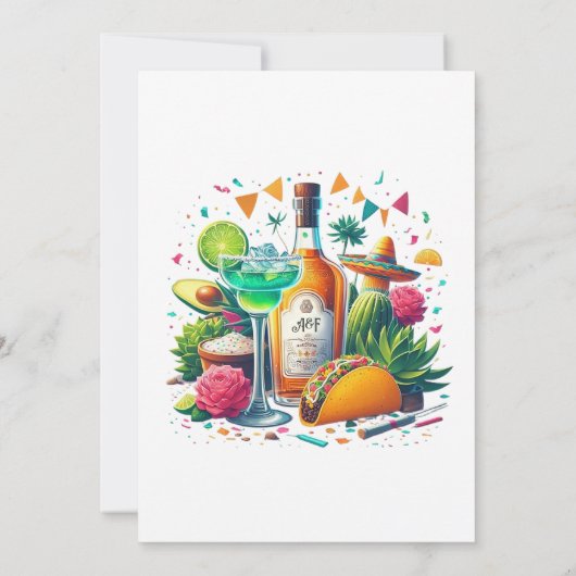 Invitation Taco 'Bout a Fun Fiesta Rehearsal Diner (Dos)