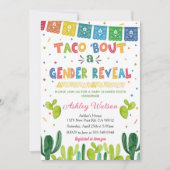 Invitation Taco 'Bout a Gender Reveal Party Invite (Devant)