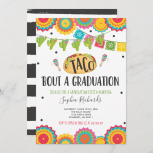 Invitation Taco 'Bout A Graduation Fiesta Graduation Party