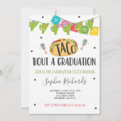 Invitation Taco 'Bout A Graduation Fiesta Graduation Party (Devant)