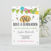 Invitation Taco 'Bout A Graduation Fiesta Graduation Party (Debout devant)