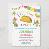 Invitation Taco 'Bout a Party Fiesta Cumpleaños Anniversaire (Devant)