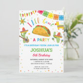 Invitation Taco 'Bout a Party Fiesta Cumpleaños Anniversaire (Debout devant)