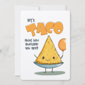 Invitation Taco-bout à quel point vous êtes génial !  (Devant)