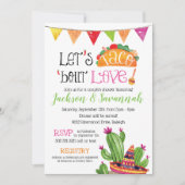 Invitation Taco bout Amour - Couples Coed Bridal (Devant)