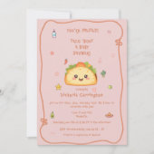 Invitation Taco ‘Bout Cute Baby Shower (Devant)