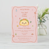 Invitation Taco ‘Bout Cute Baby Shower (Debout devant)