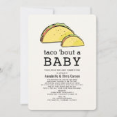 Invitation Taco Bout Fiesta Baby shower par la poste (Devant)