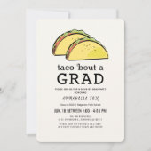 Invitation Taco Bout GRAD Drive-by Graduation Party (Devant)