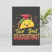 Invitation Taco 'Bout Graduation Cinco De Mayo (Debout devant)