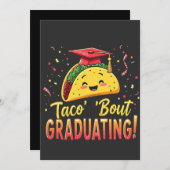 Invitation Taco 'Bout Graduation Cinco De Mayo (Devant / Derrière)