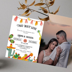 Invitation Taco 'Bout Love Cactus Engagement