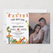 Invitation Taco 'Bout Love Cactus Engagement (Devant)