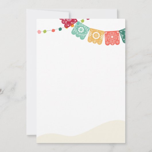 Invitation Taco Bout Love Cactus Fiesta Couples Douche (Dos)