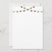 Invitation Taco Bout Love Couples Fête des mariées Fiesta (Dos)