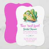 Invitation Taco 'Bout Love ! Fête des mariées dernière (Devant / Derrière)