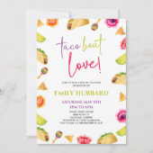 Invitation Taco Bout Love ! Fête des mariées Fiesta (Devant)