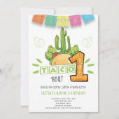 Invitation Taco Bout One | Fête du premier anniversaire (Devant)