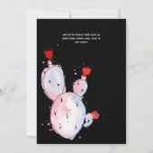 Invitation TACO BOUT SUR L'AMOUR Moderne Fun Mariage Fiesta (Dos)