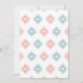 Invitation Taco Bout un bébé Taco Fiesta Révélation de genre (Dos)