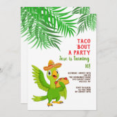 Invitation Taco 'Bout Une Fête (Devant / Derrière)