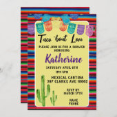 Invitation Taco 'd'amour (Devant / Derrière)