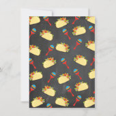 Invitation Taco Deux Jours Mardi Fiesta Mexicaine 2e Annivers (Dos)