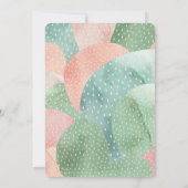 Invitation Taco Deux Jours Mardi Kawaii Fille 2e Anniversaire (Dos)