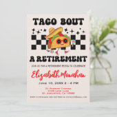 Invitation Taco Groovy à propos d'une remise de diplôme Fiest (Debout devant)