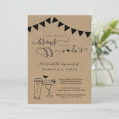 Invitation Taco Marg Bière Après Moi Seul Réception Mariage I (Debout devant)