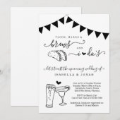 Invitation Taco Marg Brew Avant Je Dos Fête des mariées Coupl (Devant / Derrière)