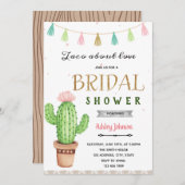 Invitation Taco mignon sur la fête de l'amour (Devant / Derrière)