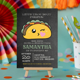 Invitation Taco Night Party