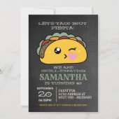 Invitation Taco Night Party (Devant)