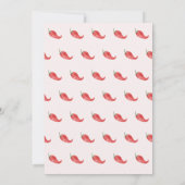 Invitation Taco sur le plaisir fiesta mexicaine fille anniver (Dos)