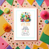 Invitation Taco & Tequila Nacho Fête Moyenne Anniversaire