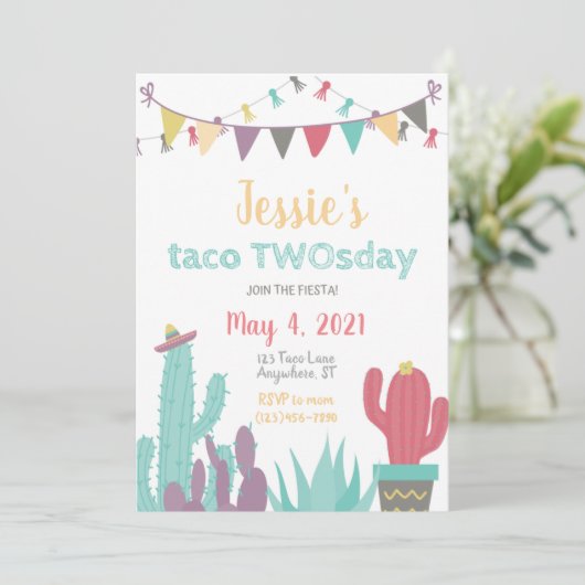 Invitation Taco Twosday (Debout devant)