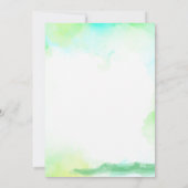 Invitation Taco'about a Baby Fiesta thème Révélation de genre (Dos)