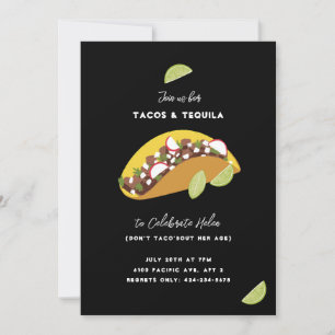 Invitation Tacos et Tequila